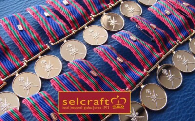 Miniature Medal for the Royal Yacht Squadron in the Sultanate of Oman