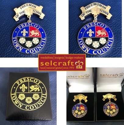 Prescot Town Council Jewels by Selcraft UK