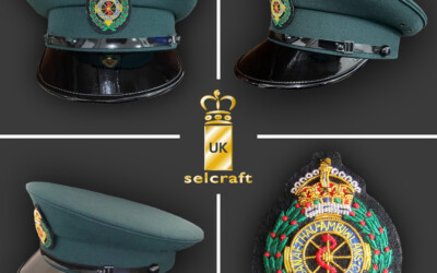 Hand Embroidered Badges & Ceremonial Peaked Caps