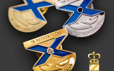 Long Service And Recognition Pins
