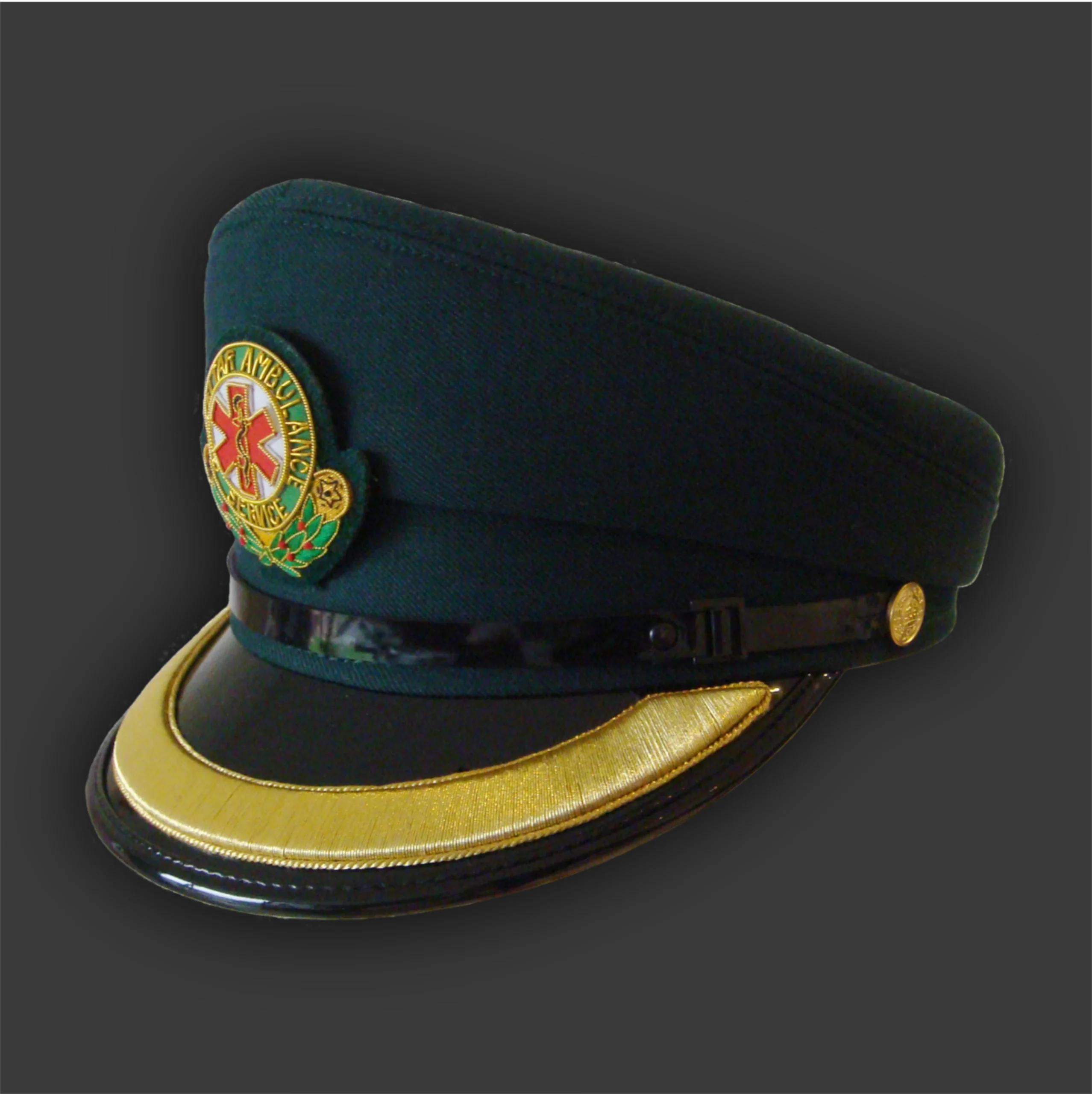 Image of GAS Peak Cap - Female Variation - Side View