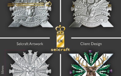 A Bespoke Cap Badge for the Highland Officer Training Regiment